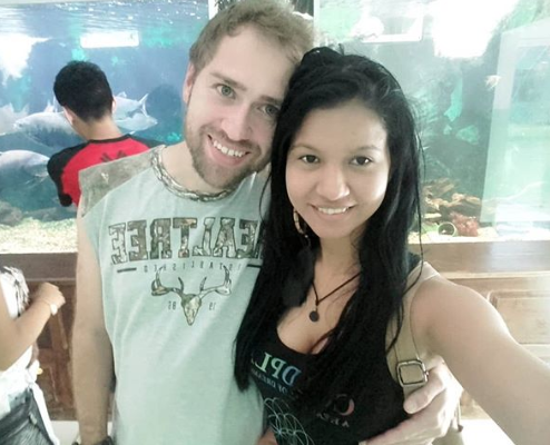 paul and karine on  day fiance still married