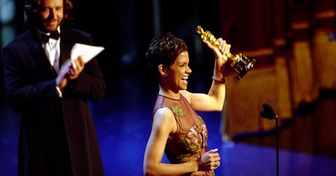 Halle Berry wins an Oscar
