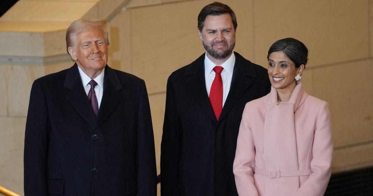 Donald Trump, JD Vance, and Usha Vance