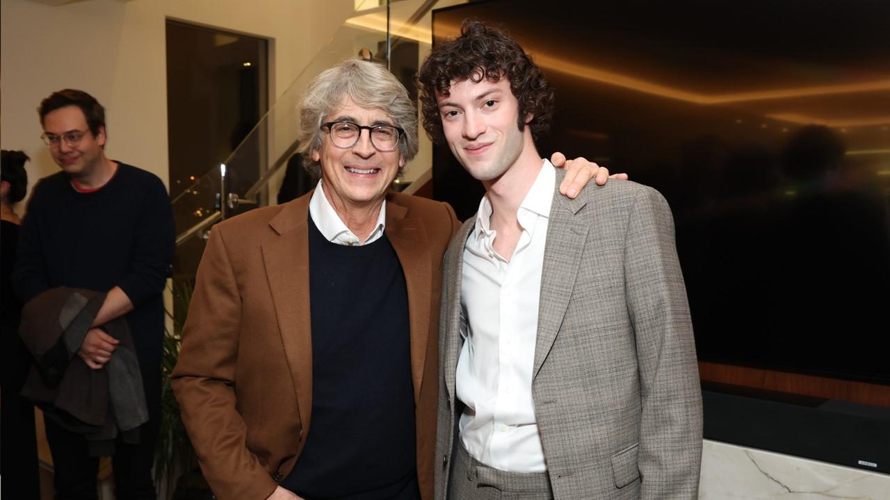 Dominic Sessa and Alexander Payne at the Tastemaker Screening After Party for Focus Features' "The Holdovers" on Dec.13, 2023