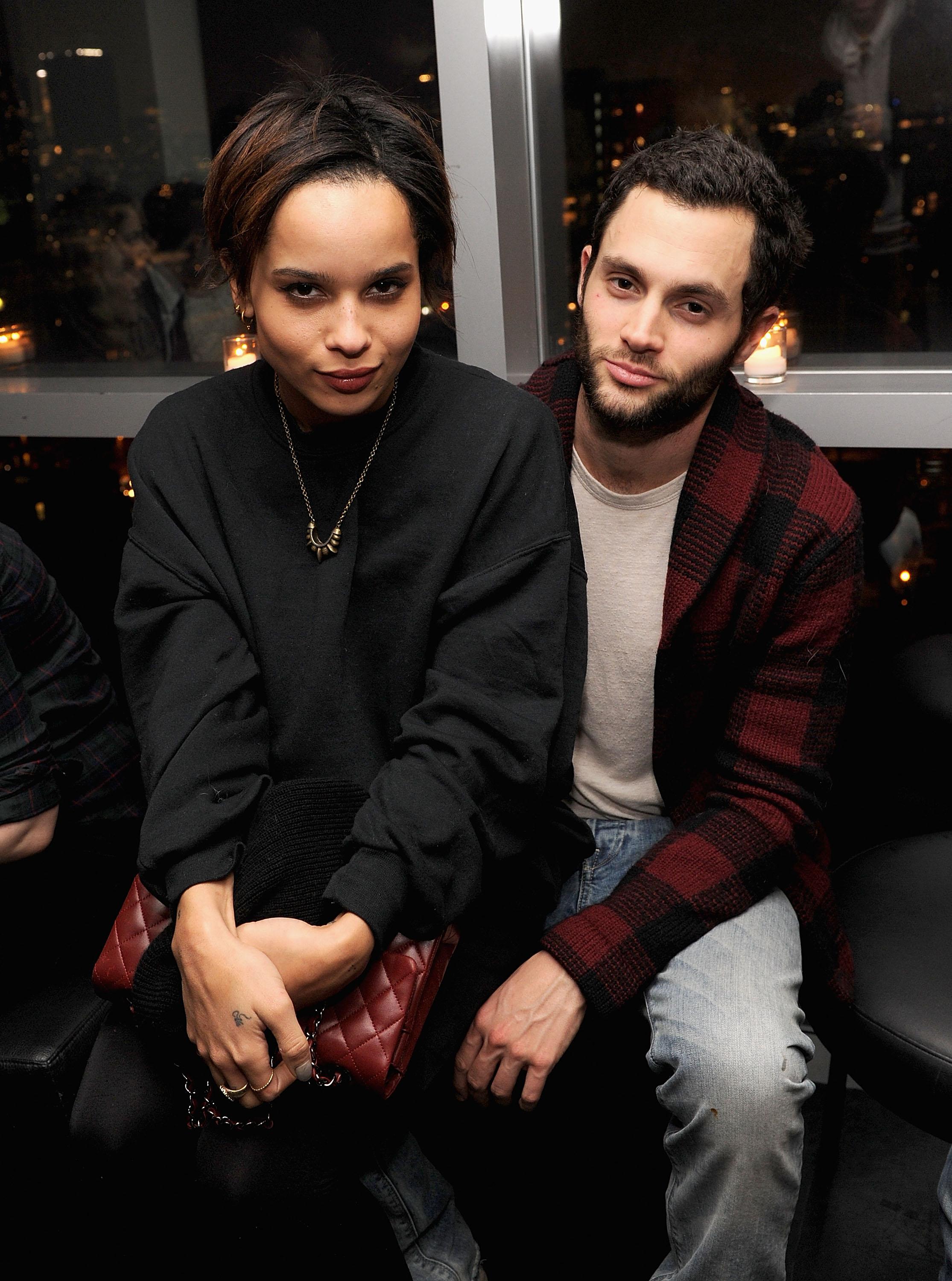 penn badgley zoe kravitz