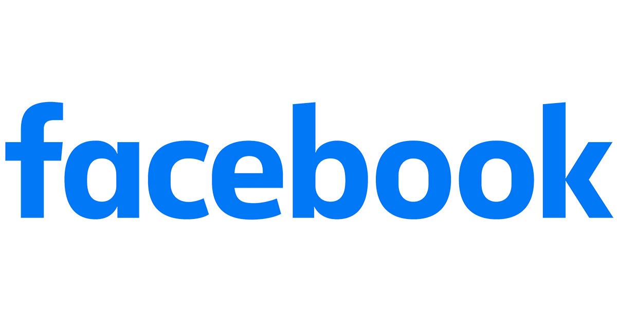 The Facebook logo. 