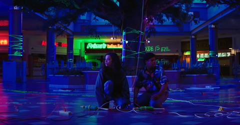 Kiana Madeira and Benjamin Flores Jr. as Deena and Josh