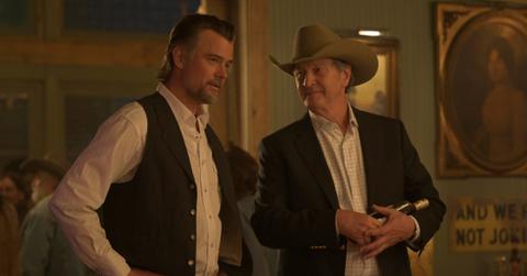 (L-R) Josh Duhamel as Staten and Brett Cullen as Sam Kirkland in 'Ransom Canyon.'