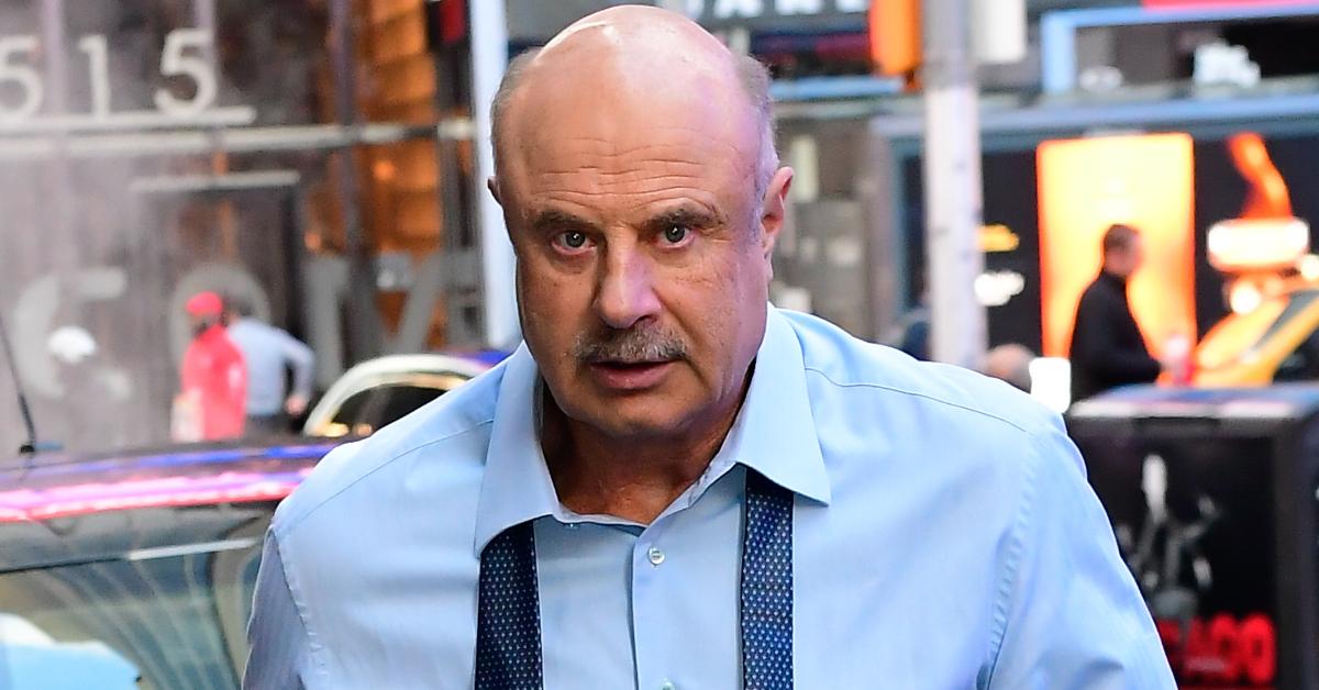 Dr. Phil McGraw is seen outside Good Morning America on November 7, 2019 in New York City