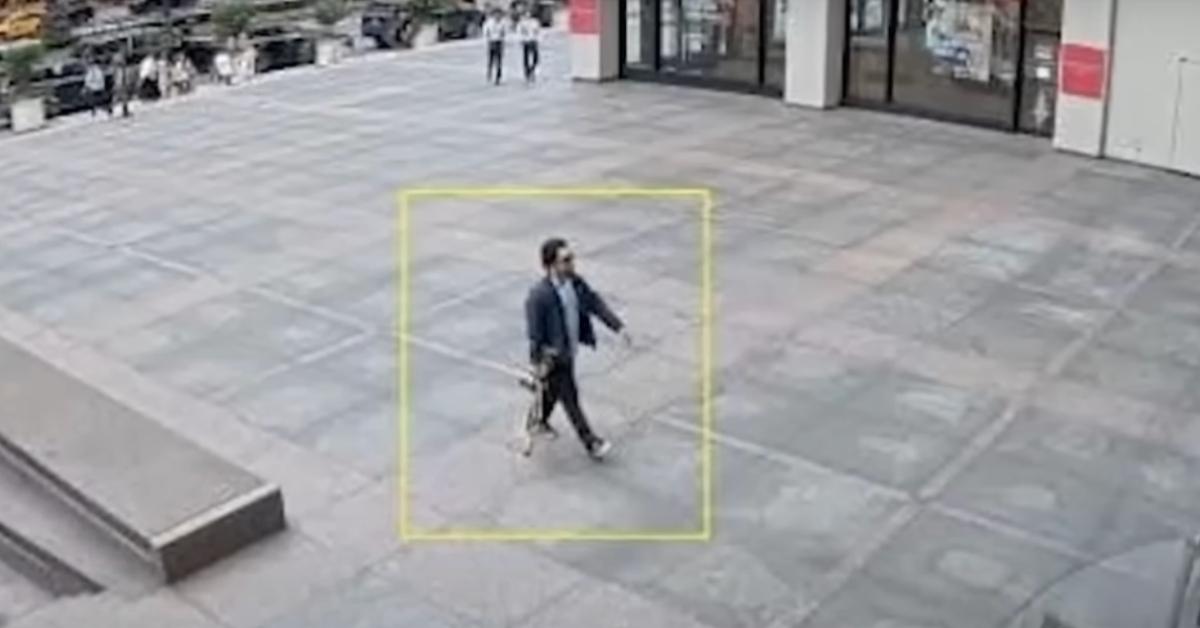 Still image of the NYC shooting suspect