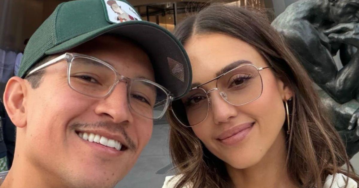 Jessica Alba and Danny Ramirez in Mexico together. 