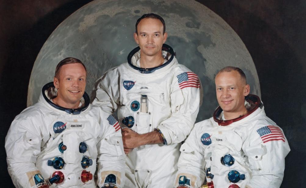 The crew of the Apollo 11