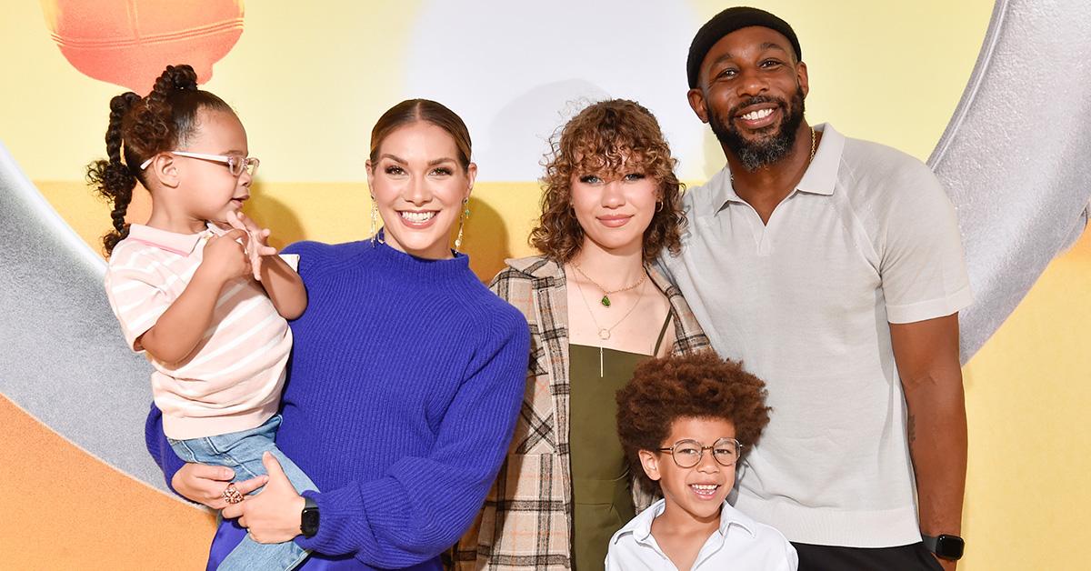 Stephen 'tWitch' Boss with his wife and kids. SOURCE: GETTY IMAGES
