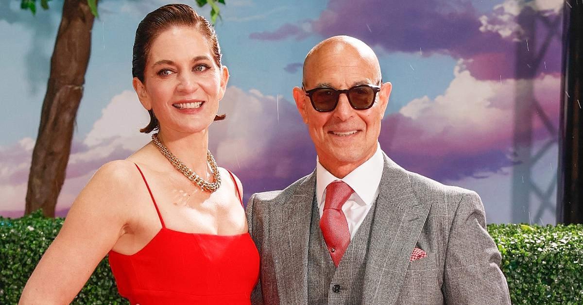 Felicity Blunt and Stanley Tucci