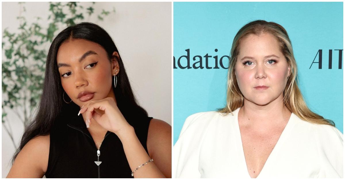 (l-r): Asia Jackson and Amy Schumer