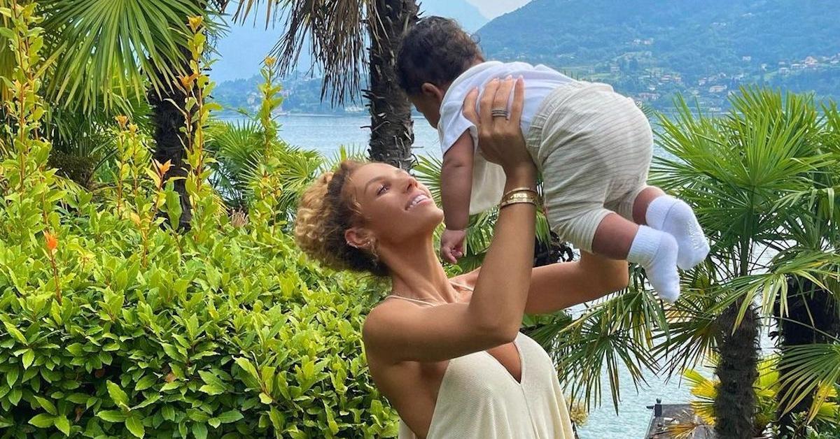 Jena Frumes and Baby Jason