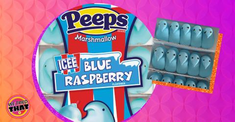 Icee Blue Rasp Berry Peeps