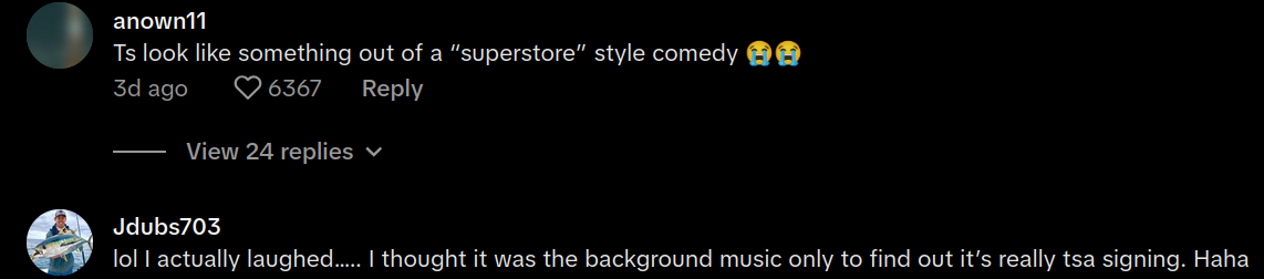 tsa choir not packing bags