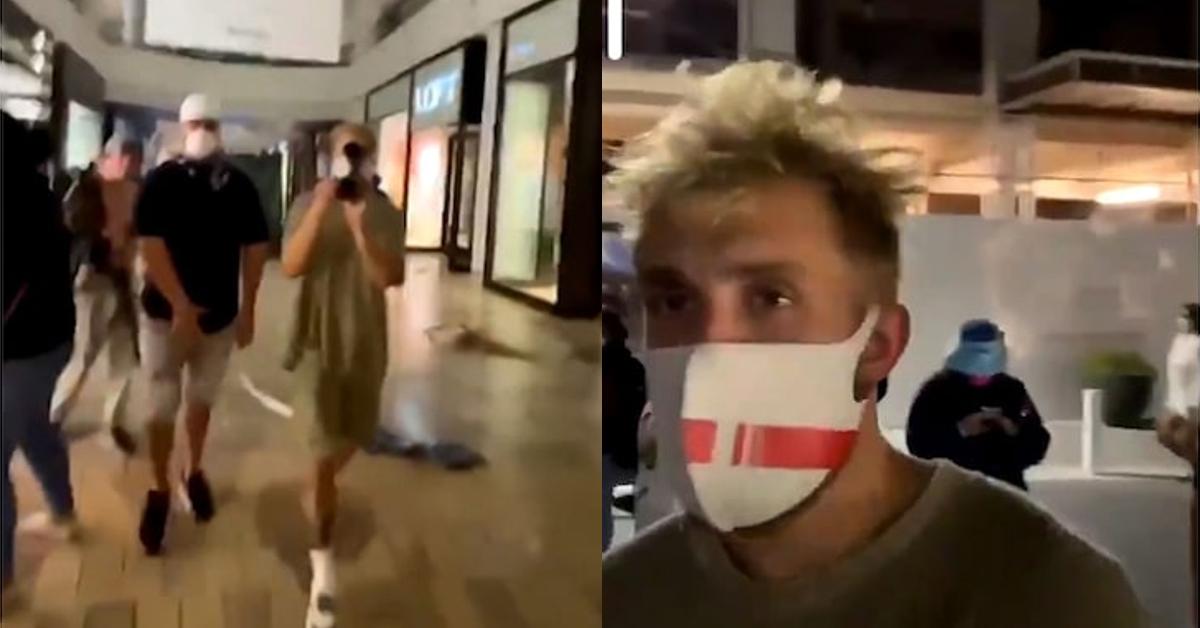 jake paul  protest looters