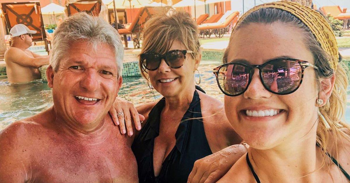 Caryn Chandler, Matt Roloff et l'un des enfants de Caryn