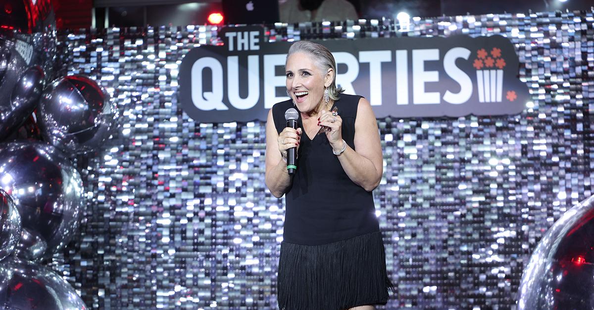 Ricki Lake speaks onstage at The Queerties 2024 on March 12, 2024