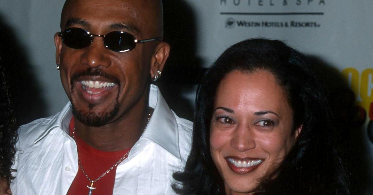 (l-r): Montel Willams and Kamala Harris