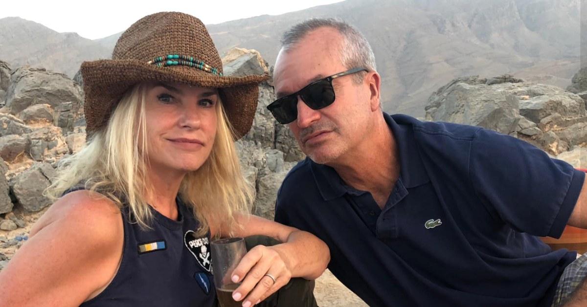 Jennifer Runyon with her husband Todd.