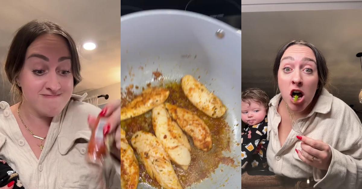 Woman criticized for not washing chicken - She claps back
