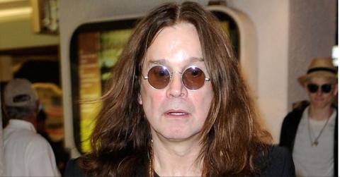 Ozzy Osbourne is photographed at the Miami Airport.