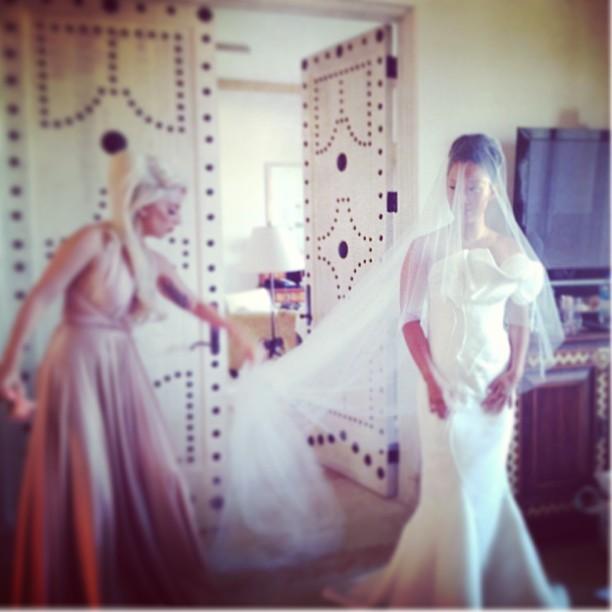 lady gaga bridemaid