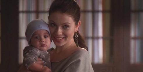 Georgina Sparks with Milo in 'Gossip Girl'