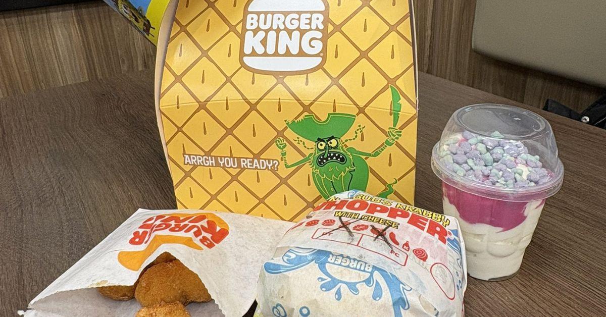 The SpongeBob Meal at Burger King