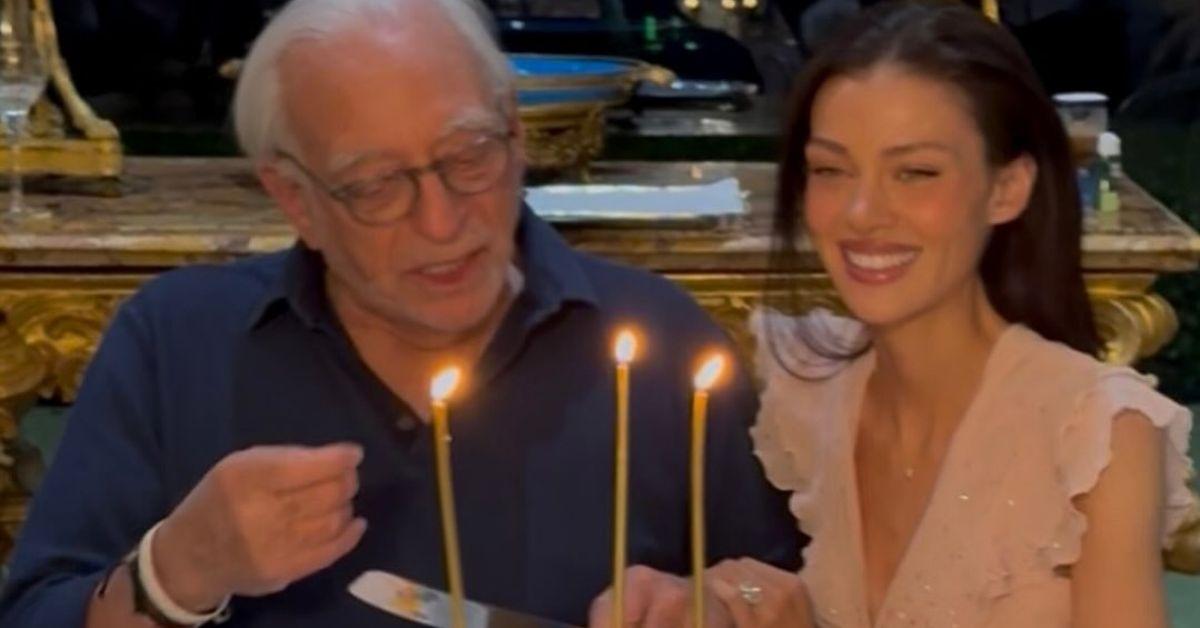 Nicola Peltz with her dad