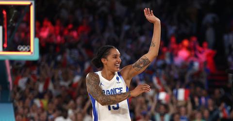 Gabby Williams during the 2024 Paris Olympics.