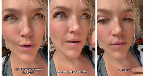 Murderer in her backyard TikTok