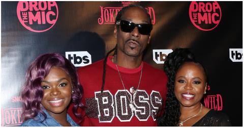 (l-r): Cori Broadus, Snoop Dogg, and Shaunte Broadus