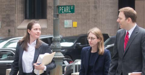Maurene Comey and other prosecutors in New York City.
