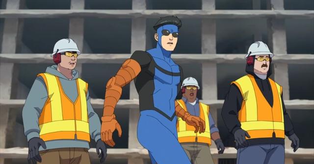 Robot Mask Invincible Why Does Mark Have Robot Arms in Invincible Season 4?