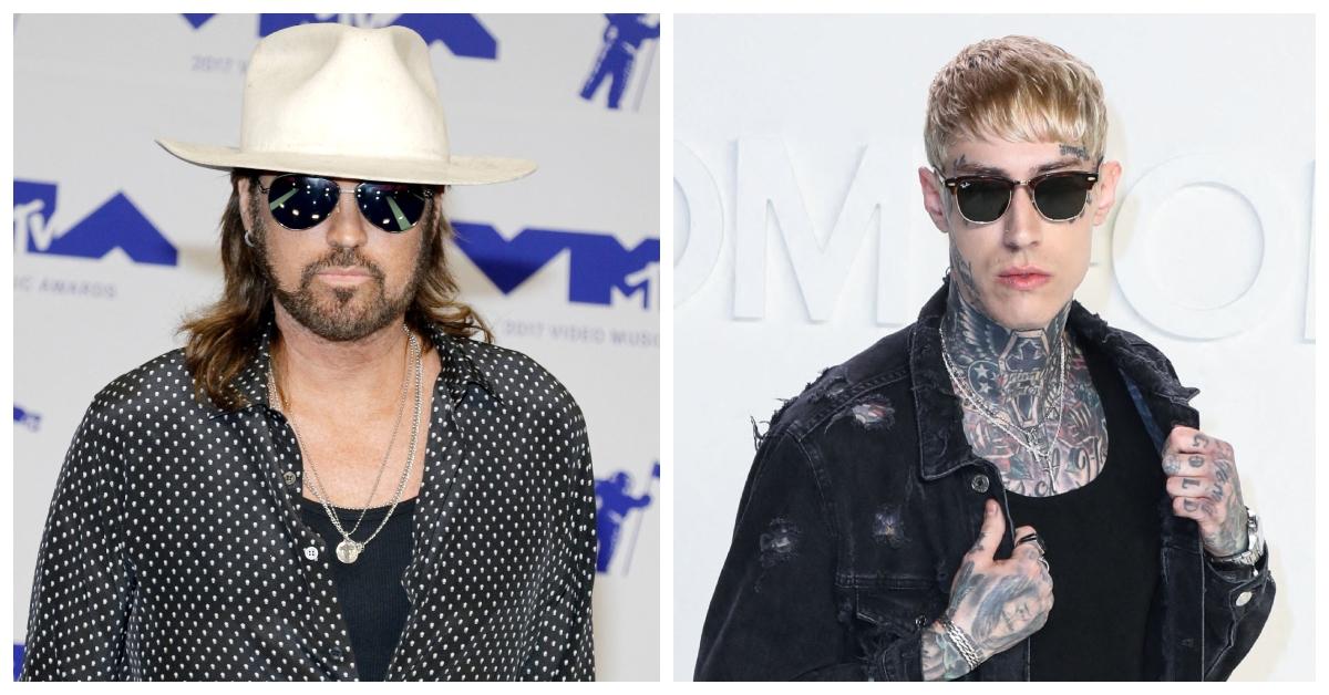 Billy Ray Cyrus and Trace Cyrus