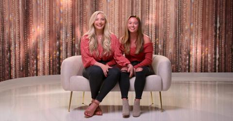 ‘The Ultimatum: Queer Love's Lexi and Rae sit on a couch and talk to producers