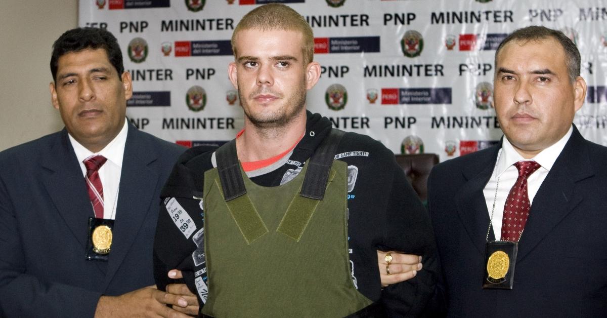 Joran van der Sloot is escorted by Peruvian police in 2010