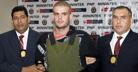 Joran van der Sloot is escorted by Peruvian police in 2010
