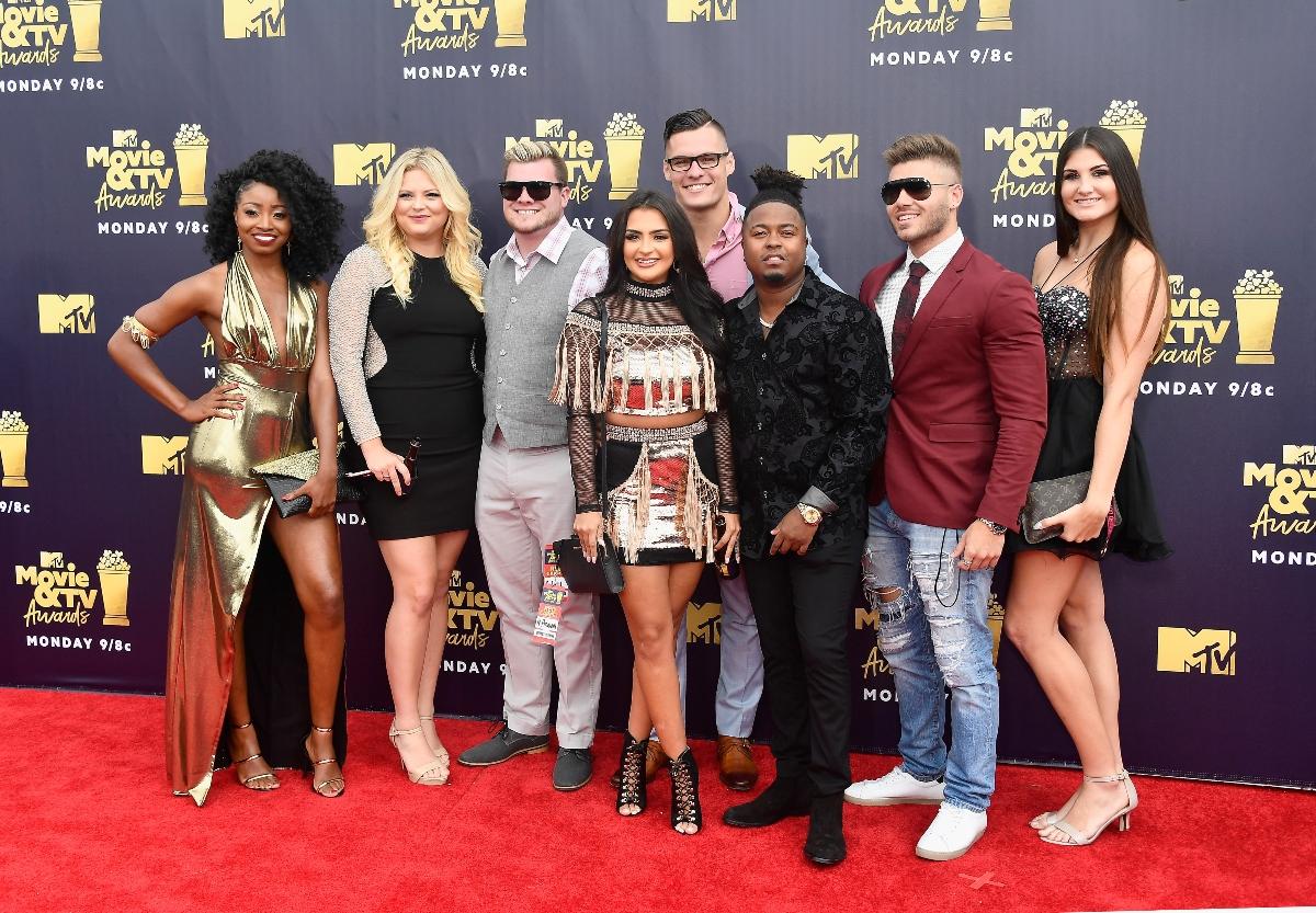  Cast of "Floribama Shore" attends the 2018 MTV Movie And TV Awards in Santa Monica,