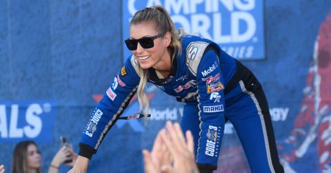 NHRA drag racer Leah Pruett