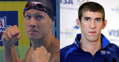 Caeleb Dressel/Michael Phelps