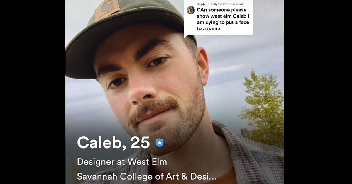 Who Is West Elm Caleb on TikTok? He's Been Called Out for Ghosting