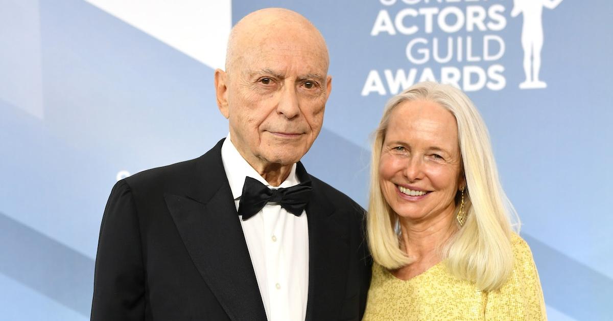 Alan Arkin and his wife, Suzanne Newlander, at the 26th Annual Screen Actors Guild Awards on Jan.19, 2020 