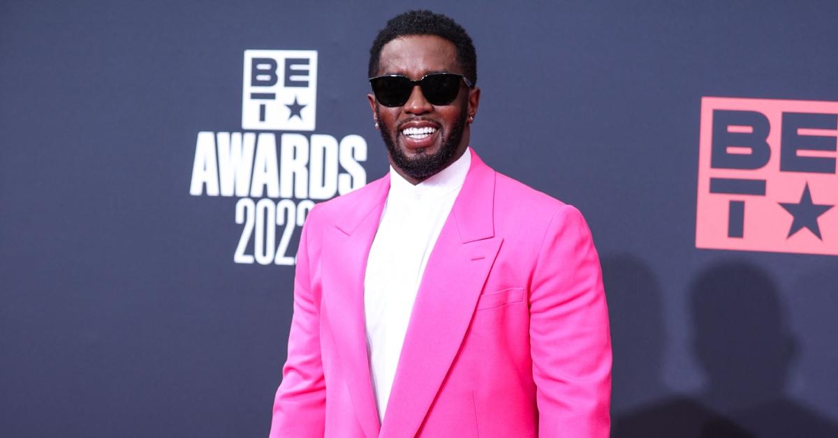 Sean "Diddy" Combs at the BET Awards in 2022