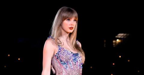 Taylor Swift performing during the Eras tour