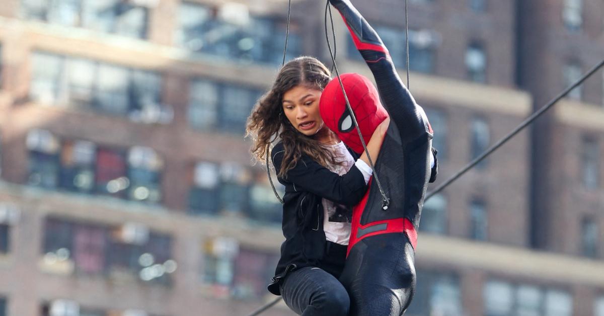 Zendaya and Tom Holland in Spider-Man: Homecoming