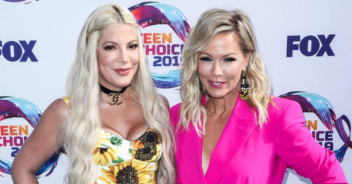 Tori Spelling and Jennie Garth