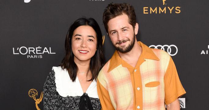 Maya Erskine and Michael Angarano