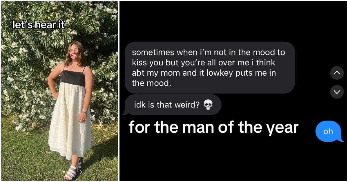 TikToker calls out her ex for being the "Man of the Year."