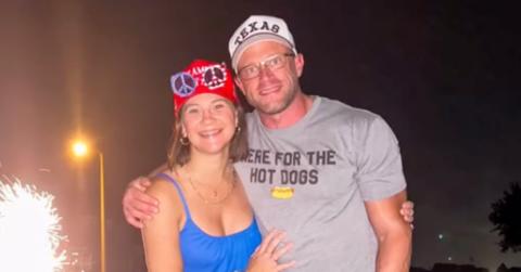 Danielle and Adam Busby on the Fourth of July.